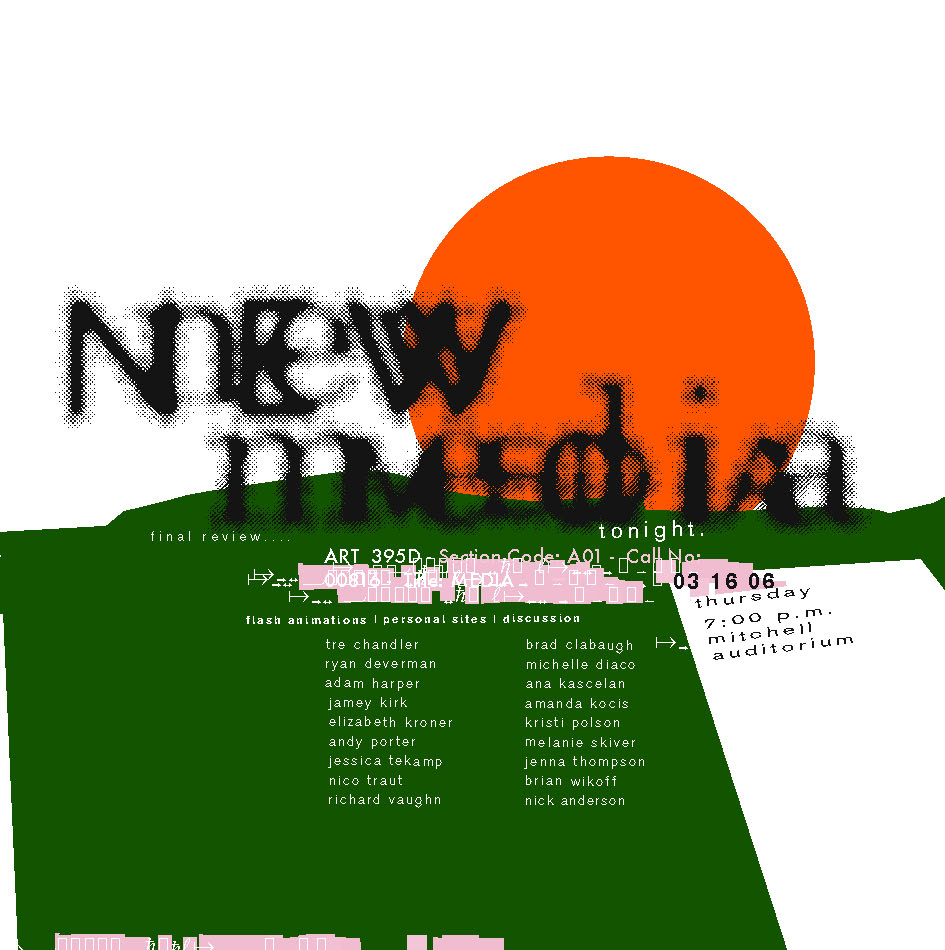 New Media Promotions Poster